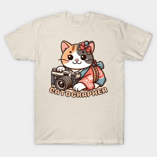 cat photographer T-Shirt